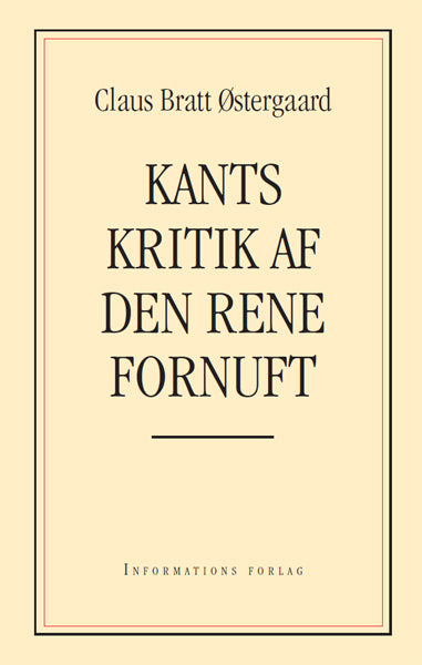 Kants kritik af den rene fornuft