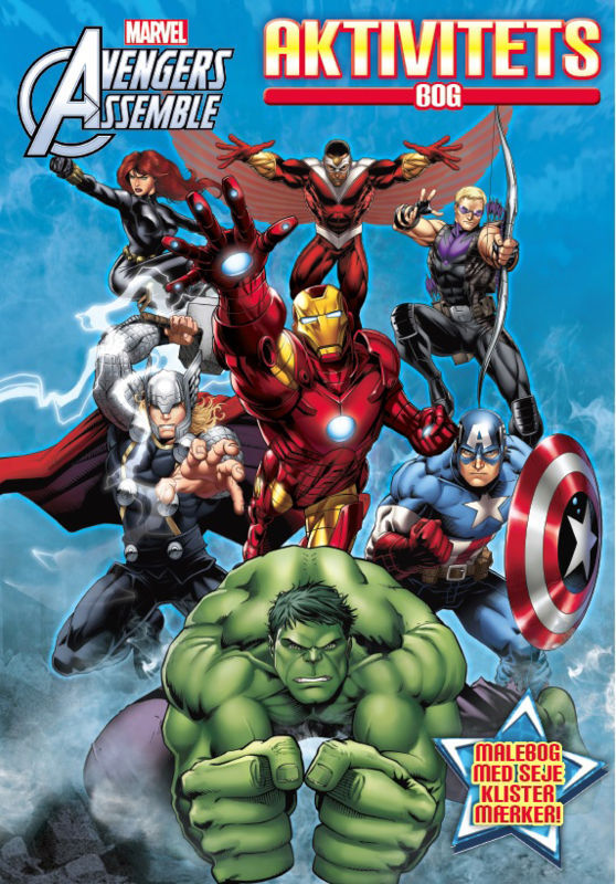 Marvel Avengers Aktivitets bog