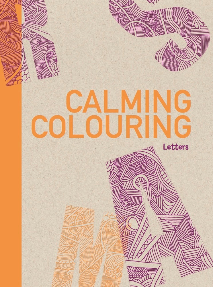 Calming Colouring LETTERS