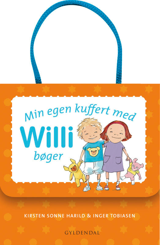 Min egen kuffert med Willi bøger