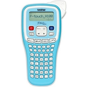 Labelmaskine Brother pt-h100lb blå