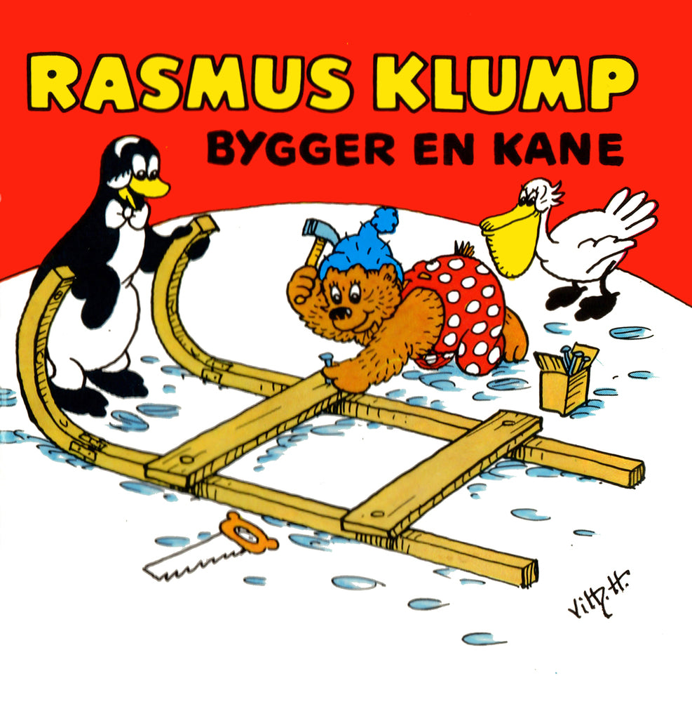 Rasmus Klump bygger en kane
