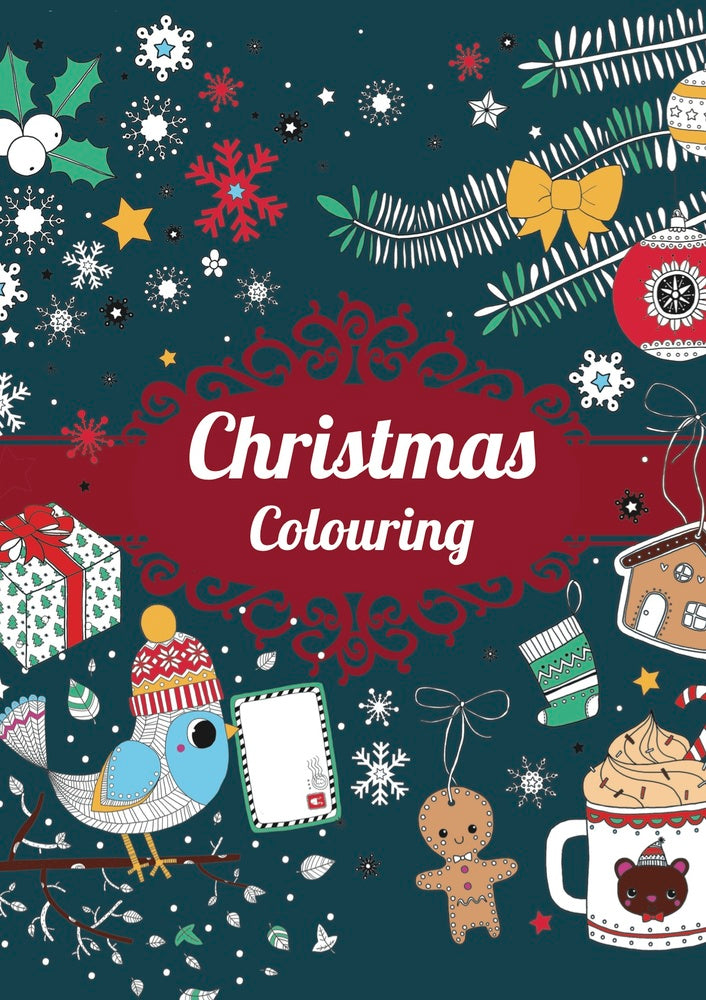 Christmas Coloring - Blå