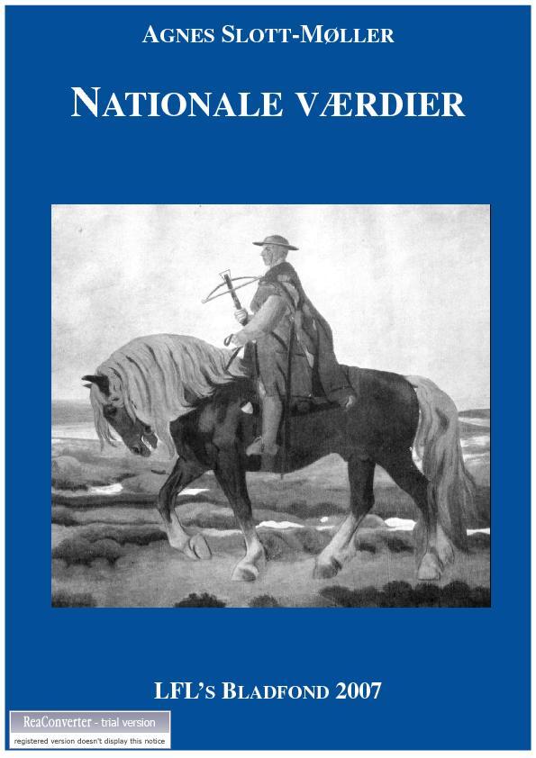 Nationale værdier