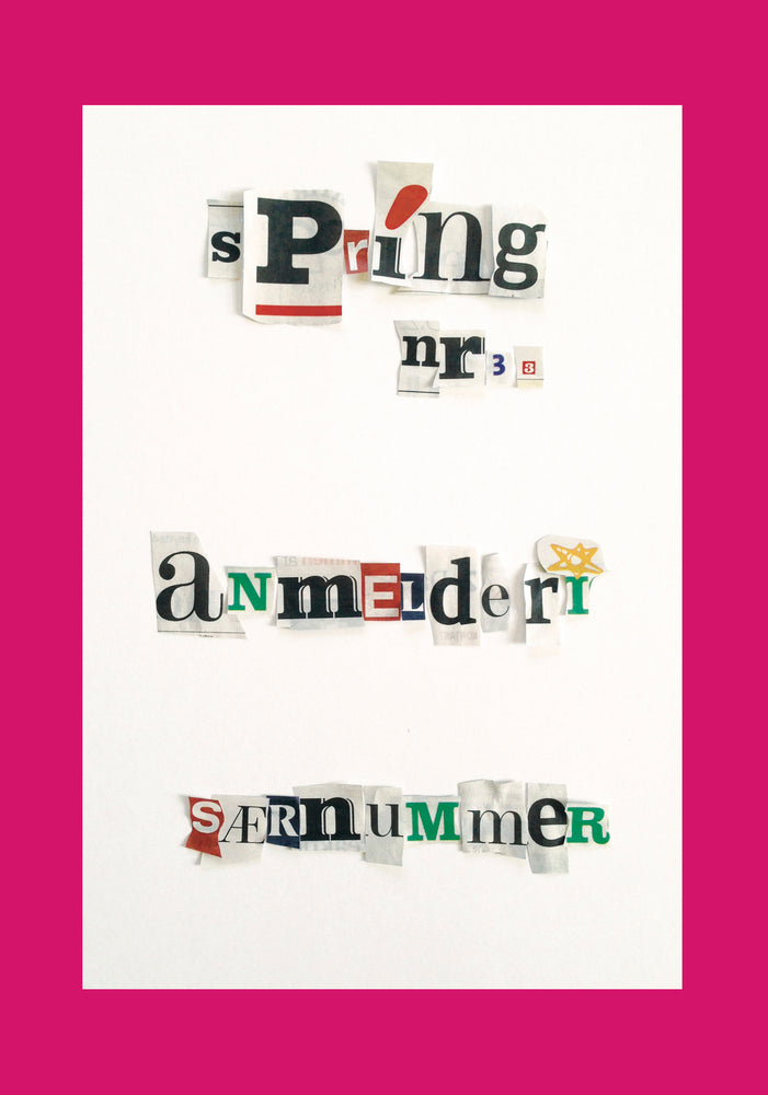 Tidsskriftet Spring nr. 33 - Anmelderi