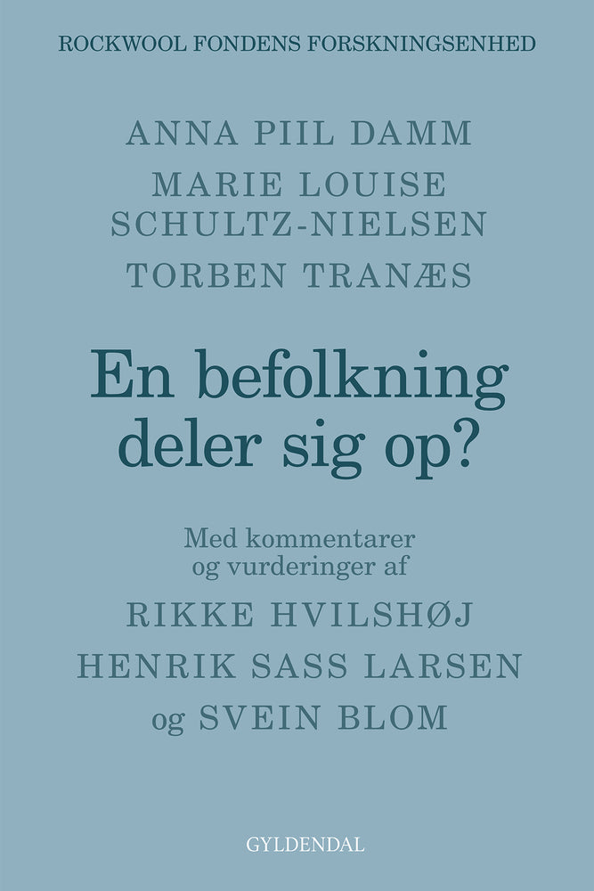 En befolkning deler sig op?