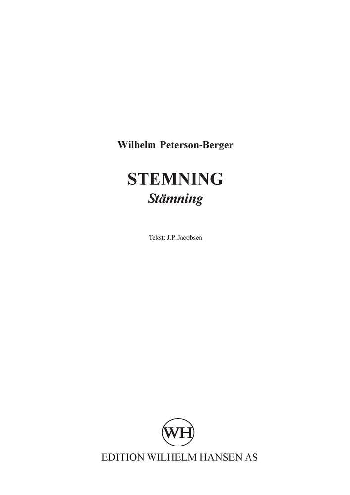 Stemning / Stämning