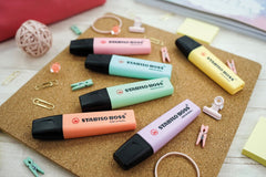 Tekstmarker Stabilo boss pastel lilla