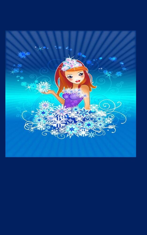 The little girl and the fish