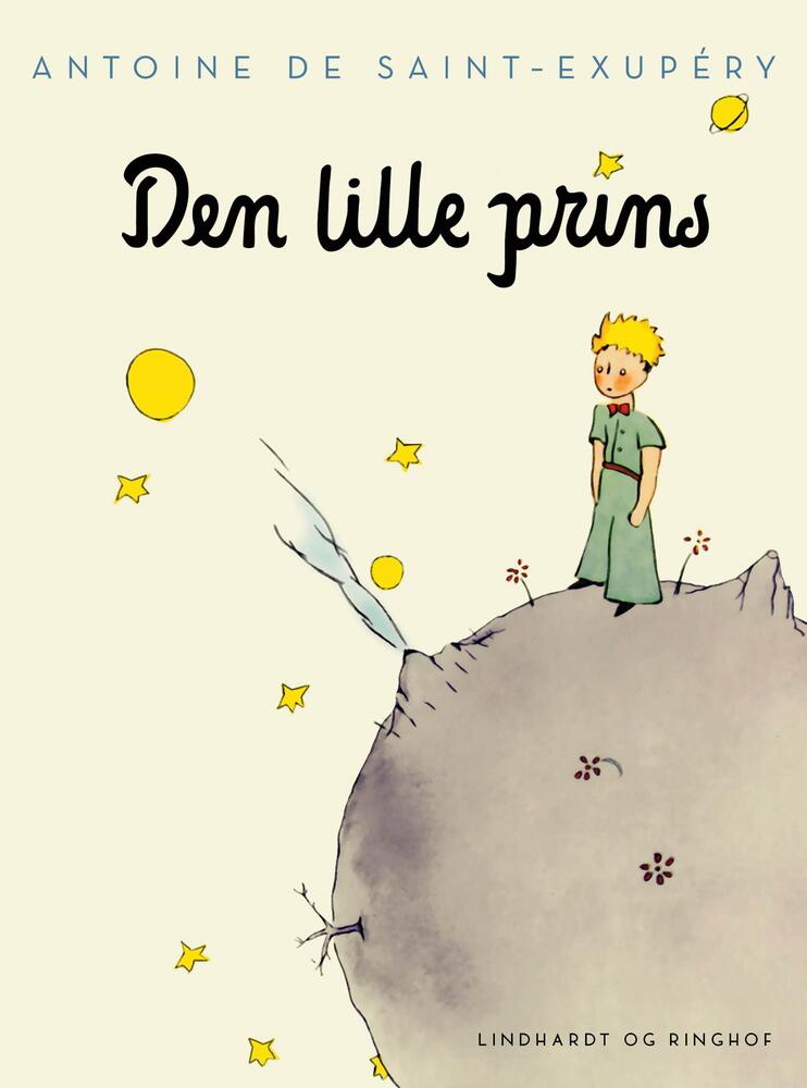 Den lille prins, lys, indbundet m. smudsomslag