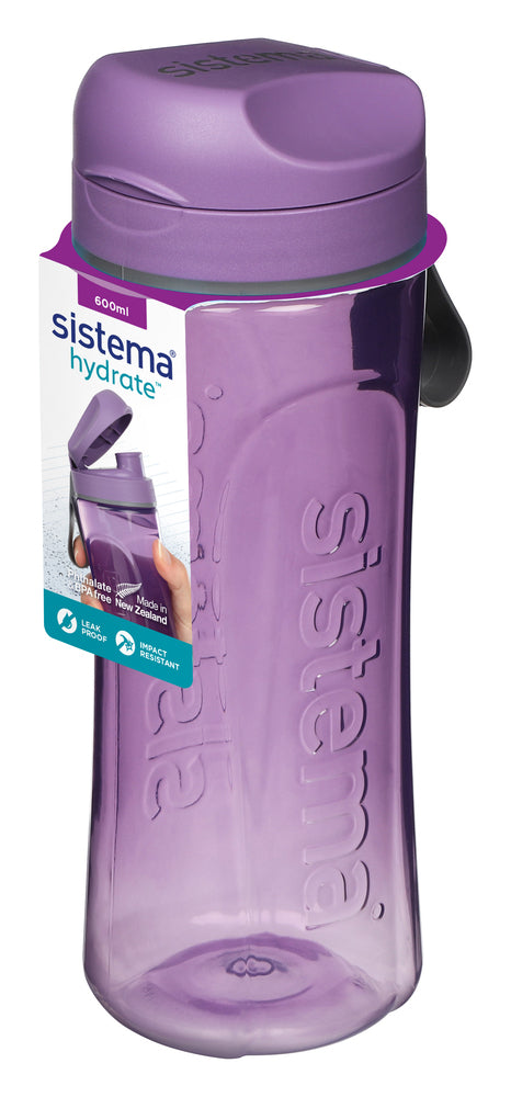 Drikkeflaske Sistema 600ml tritan swift bottle ass