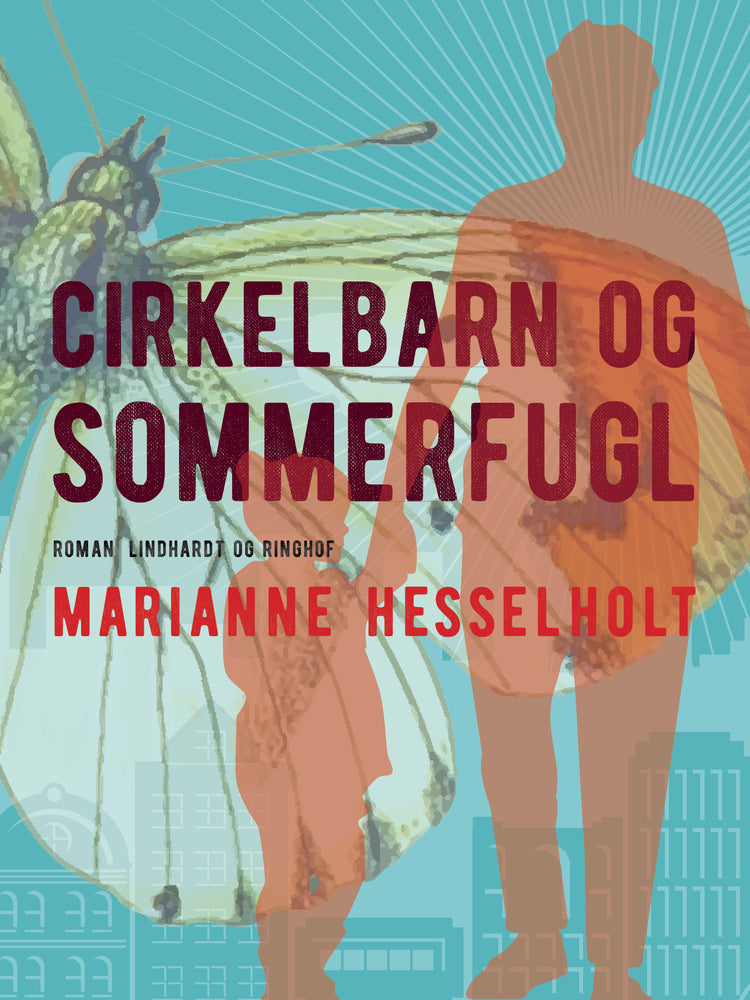 Cirkelbarn og sommerfugl