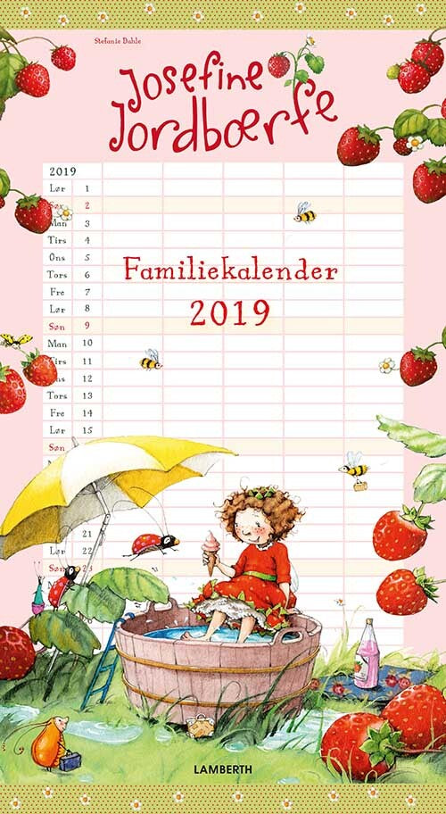 Josefine Jordbærfe Familiekalender 2019