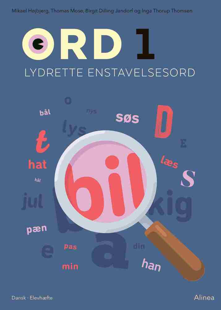 Ord 1. Lydrette enstavelsesord