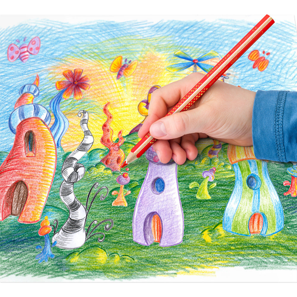 Farveblyant Staedtler Jumbo Noris 10+2 stk