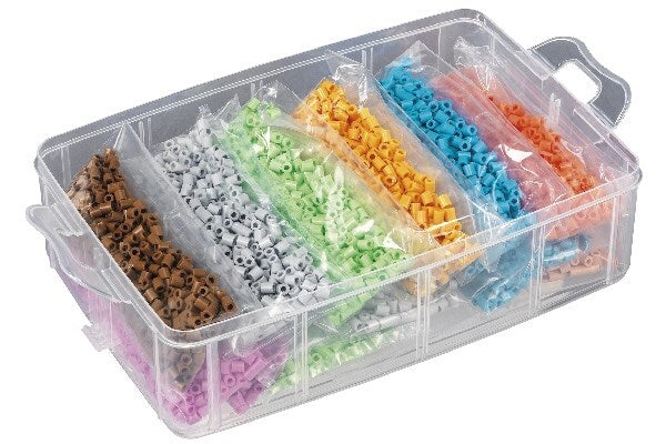 Hama opbevaringsboks stor, 12.000 perler+3 plader