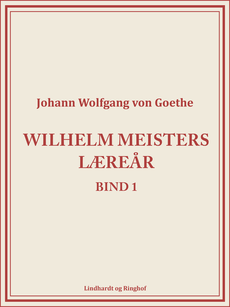 Wilhelm Meisters Læreår 1