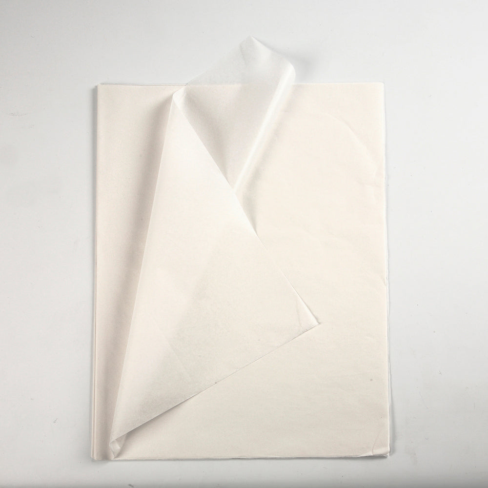 Silkepapir hvid 10 ark 50x70 cm 14 g.