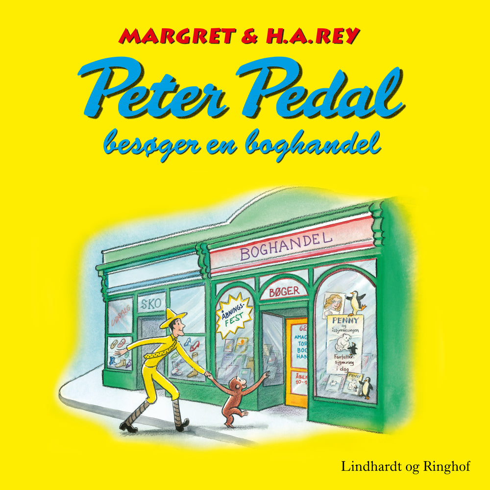 Peter Pedal besøger en boghandel