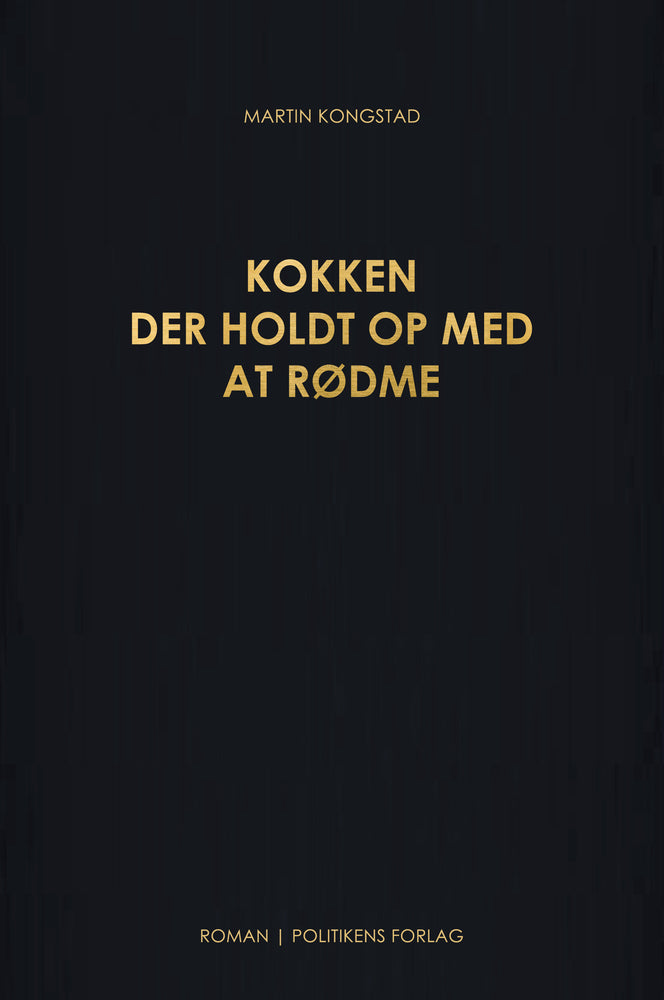 Kokken der holdt op med at rødme