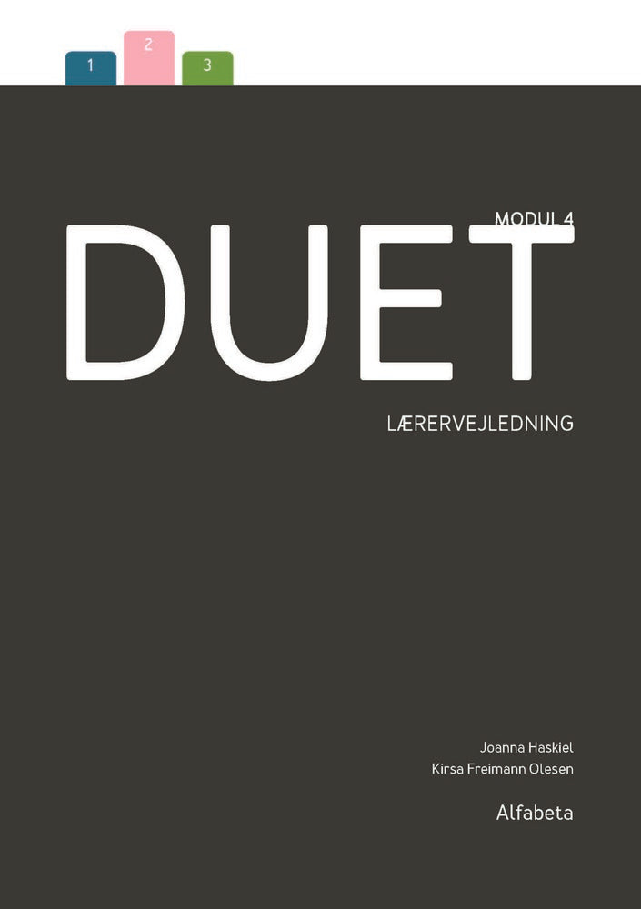 Duet 4, lærervejledning