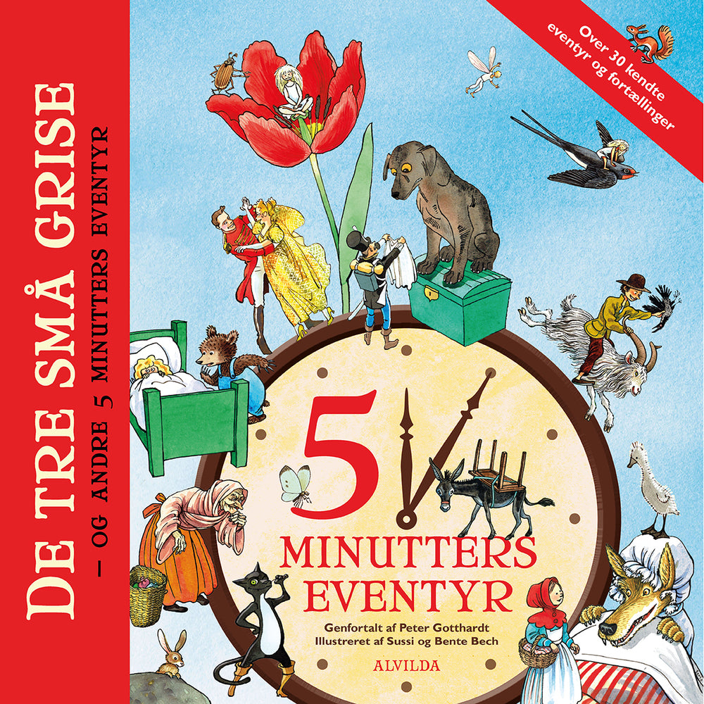 De tre små grise - og andre 5 minutters eventyr
