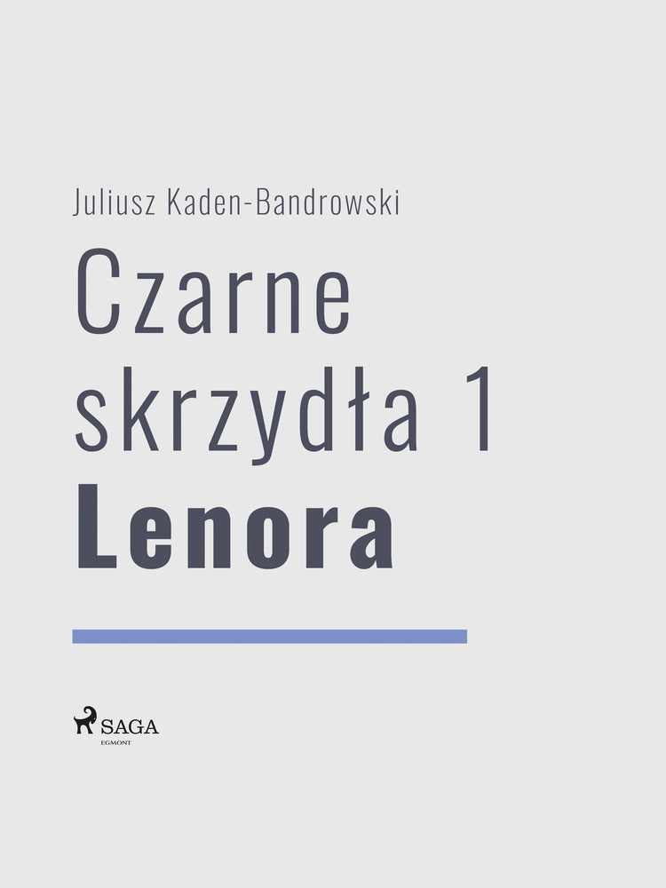 Czarne skrzydła 1 - Lenora