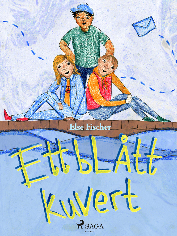 Ett blått kuvert
