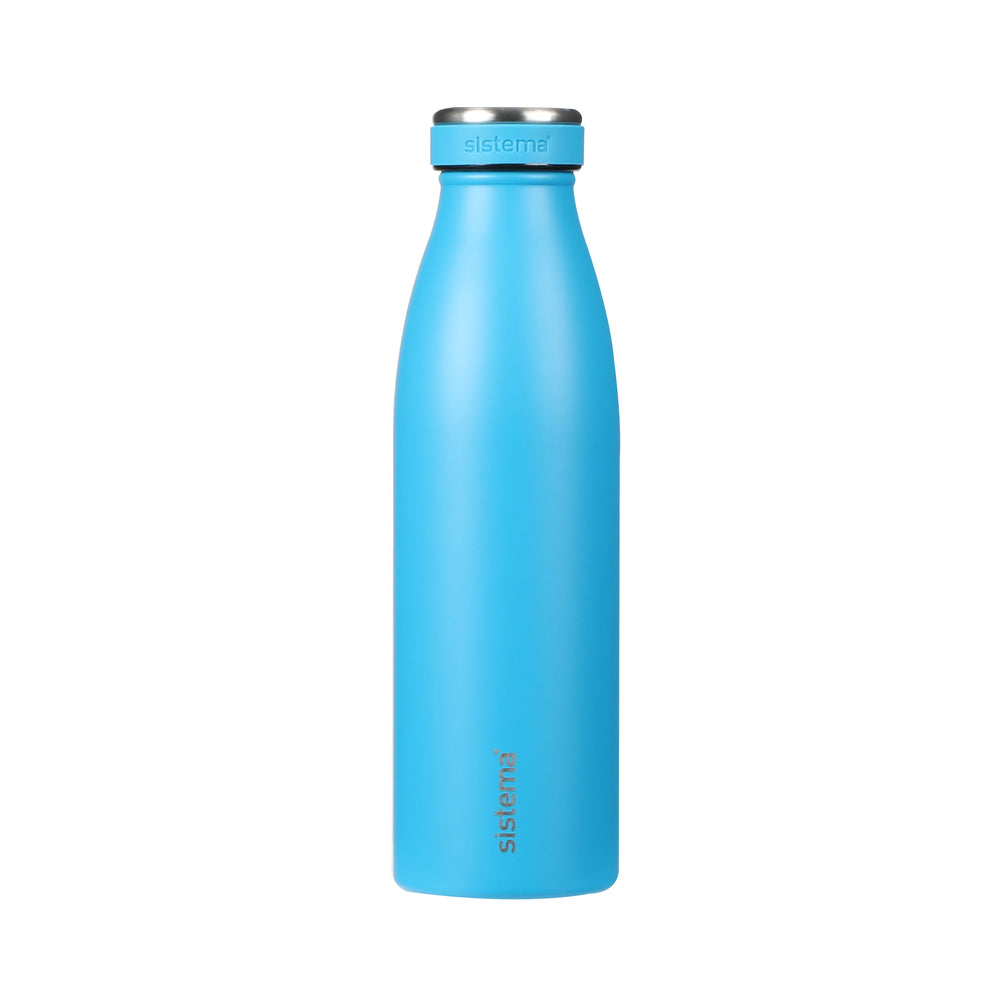 Sistema drikkeflaske stainless steel 500 ml ass farver