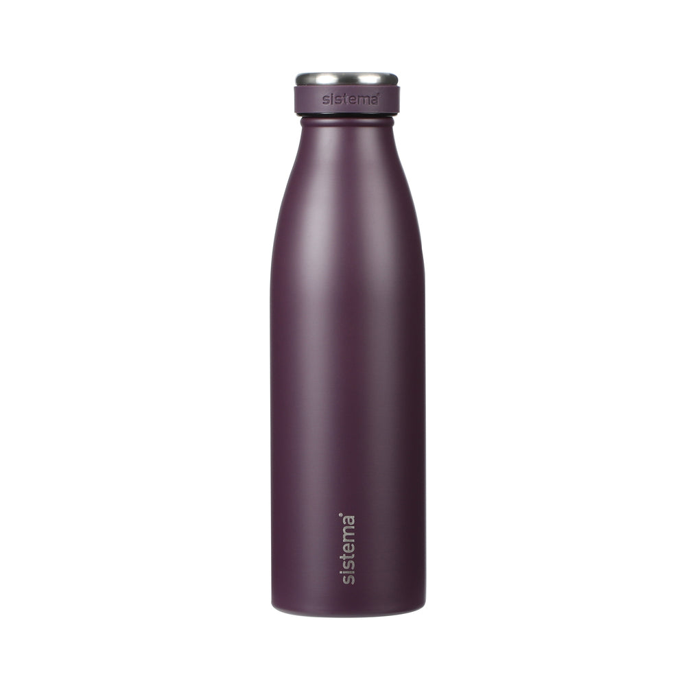 Sistema drikkeflaske stainless steel 500 ml ass farver