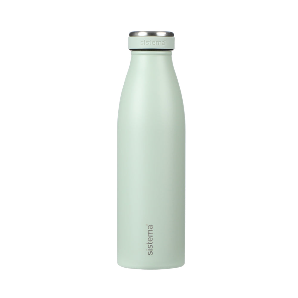 Sistema drikkeflaske stainless steel 500 ml ass farver