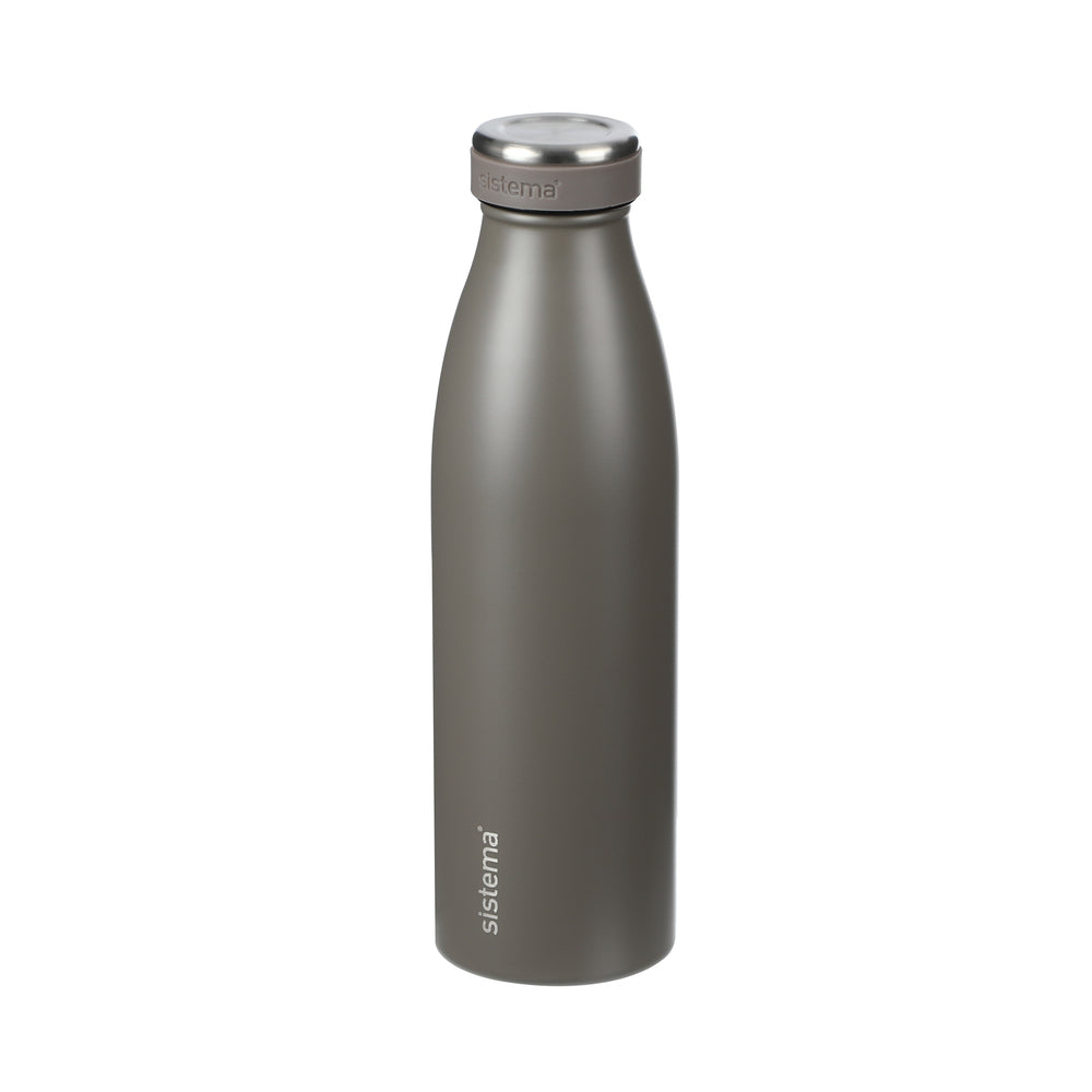 Sistema drikkeflaske stainless steel 500 ml ass farver