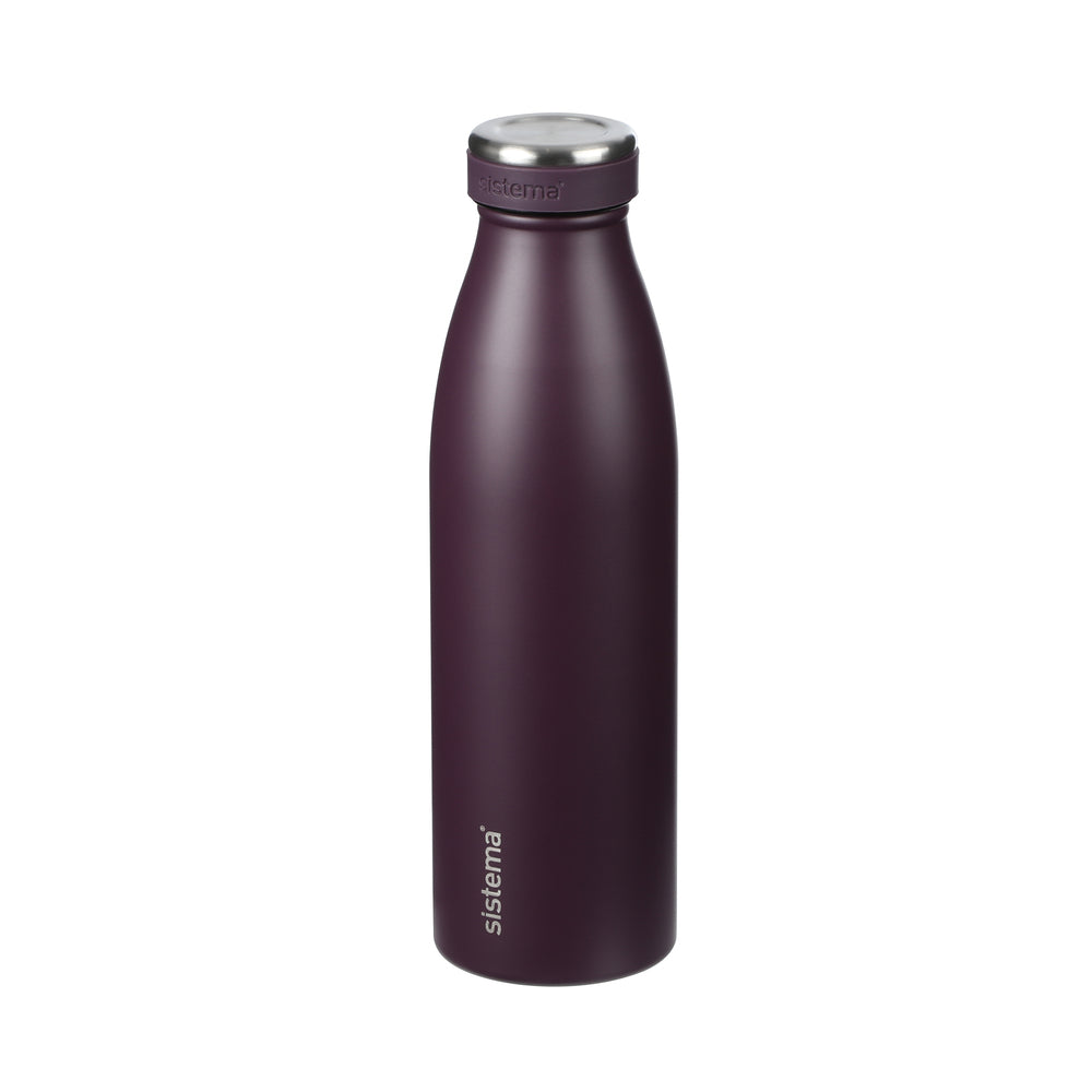 Sistema drikkeflaske stainless steel 500 ml ass farver