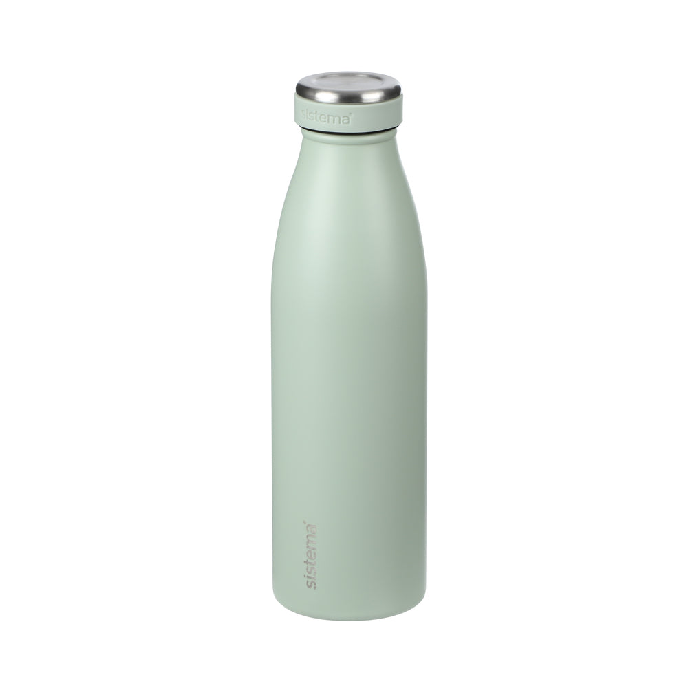 Sistema drikkeflaske stainless steel 500 ml ass farver