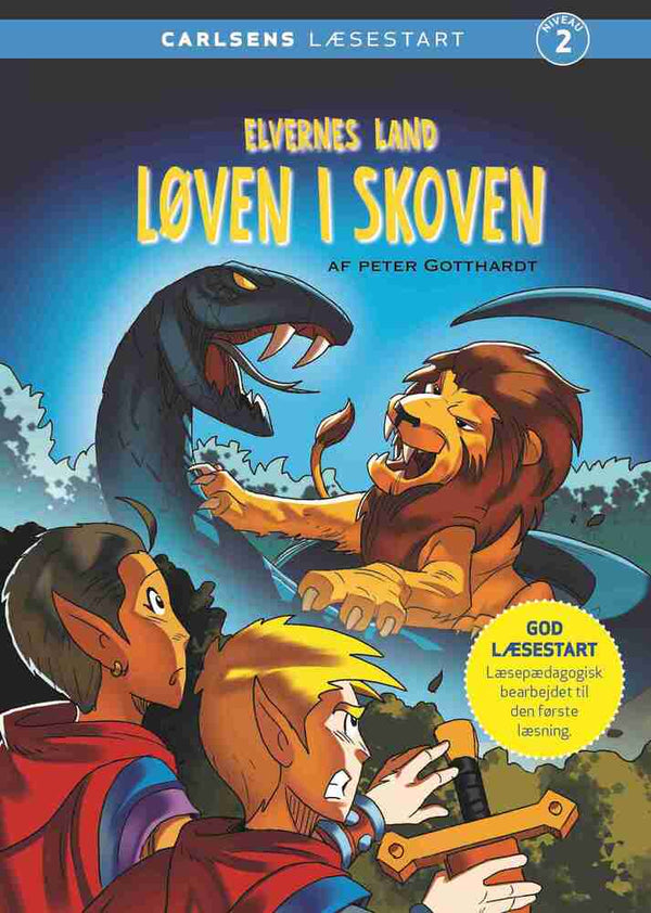 Carlsens Læsestart: Elvernes land – Løven i skoven – lix 7