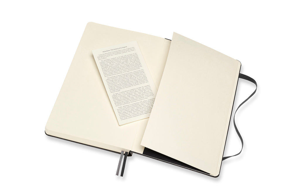 Moleskine hard m/linjer 400 ark