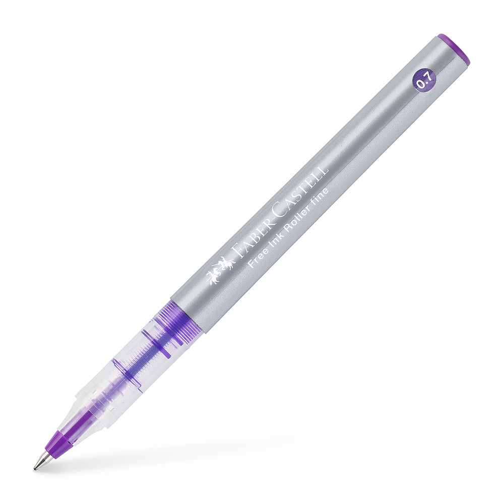 Roller Faber-Castell free ink 0,7 lilla