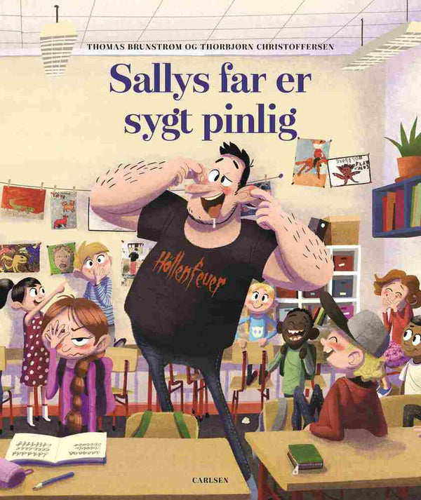Sallys far er sygt pinlig – bog til 5-årige