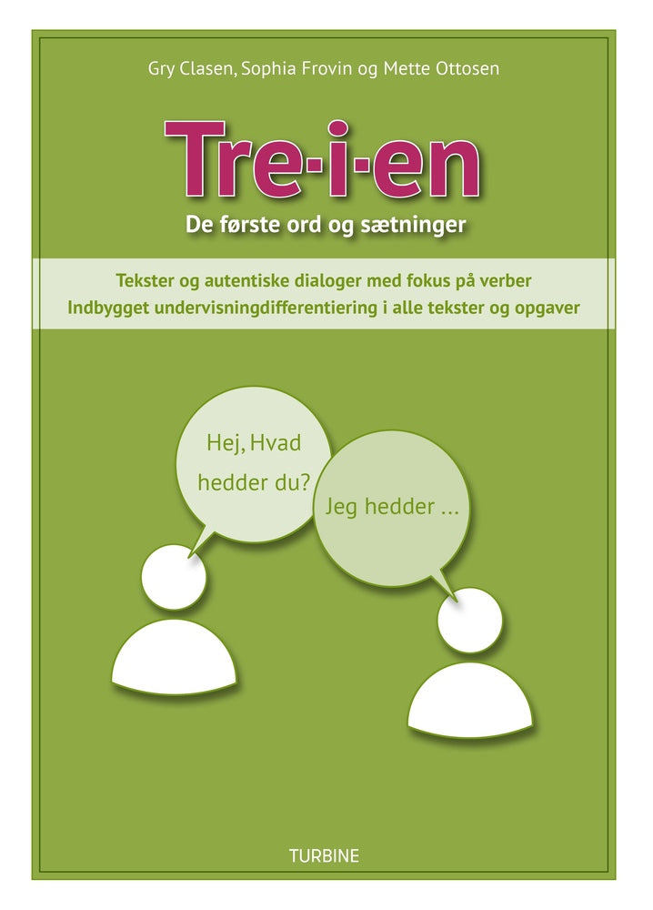 Tre-i-en  - De første ord og sætninger