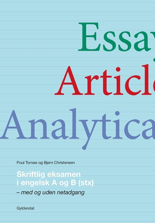 Skriftlig eksamen i engelsk - stx og hf