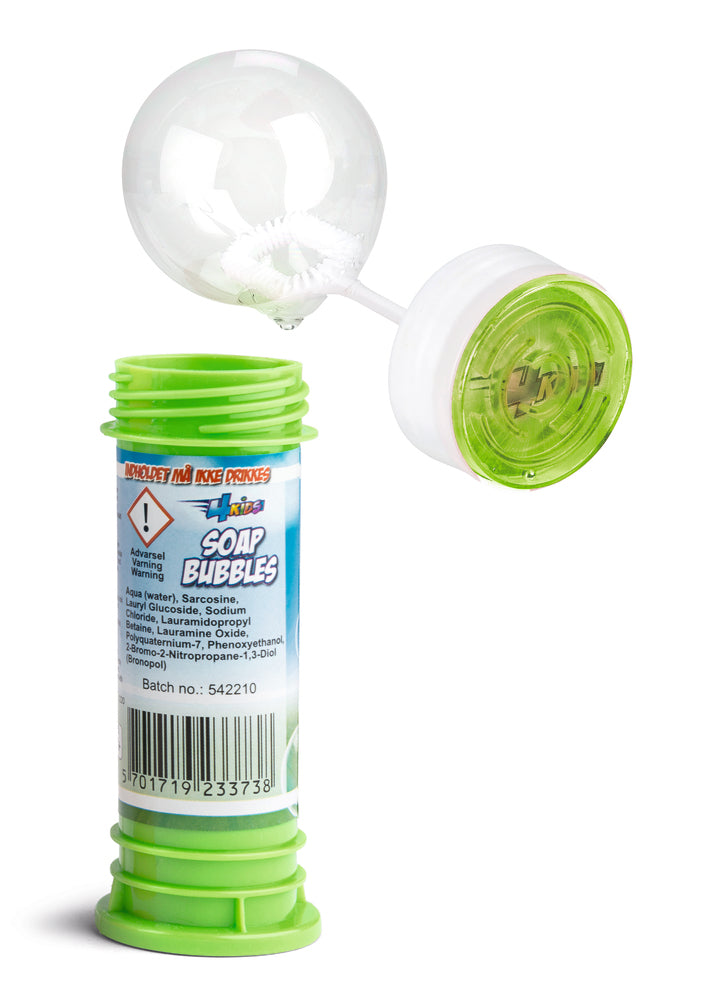 Sæbebobler med spil 50 ml asst