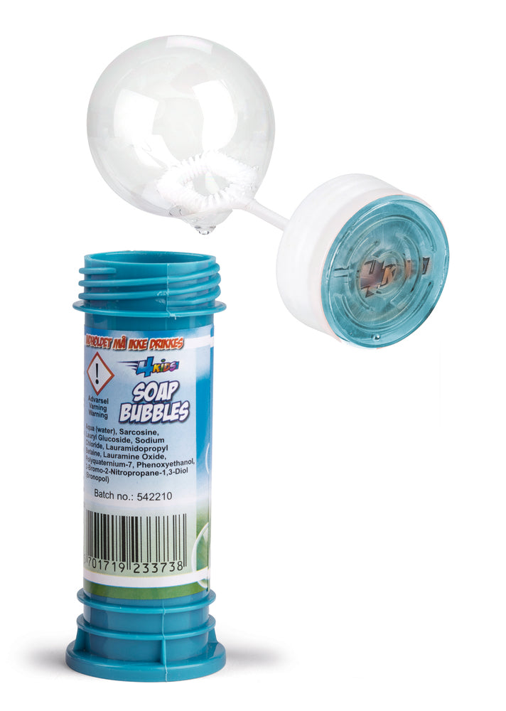 Sæbebobler med spil 50 ml asst
