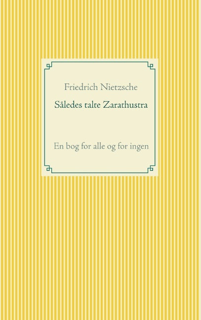 Således talte Zarathustra