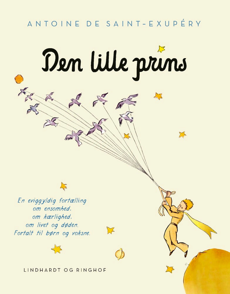 Den lille prins, lys softcover m.flapper