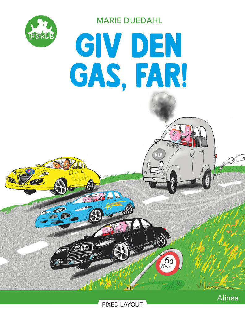 Giv den gas, far!, Grøn Læseklub