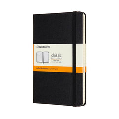 Notesbog Moleskine classic medium hard r black