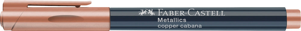 Metallic pen Faber-Castell kobber