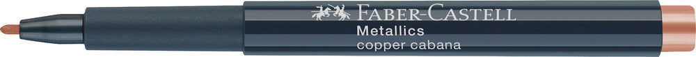 Metallic pen Faber-Castell kobber