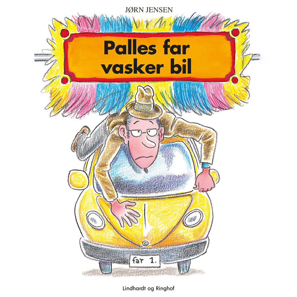 Palles far vasker bil