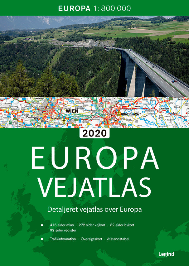 Europa Vejatlas 2020